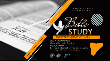 Bible Study Times slide
